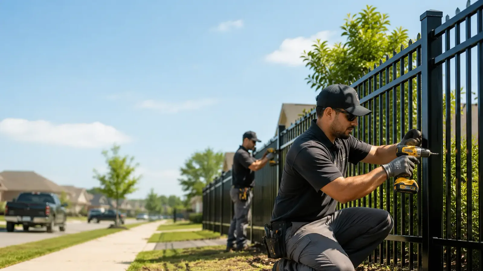 Metal Fence Installation in Annona, TX